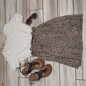 Women's short sleeve dress